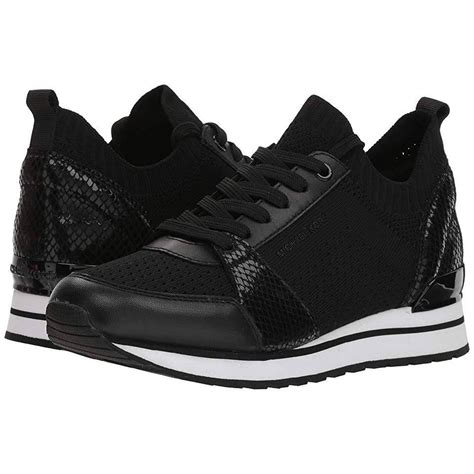 michael kors women's black sneakers.